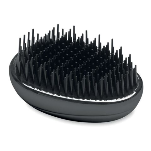 Anti-tangle hairbrush black