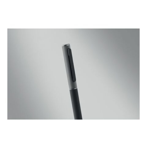 Recycled alu twist ball pen black