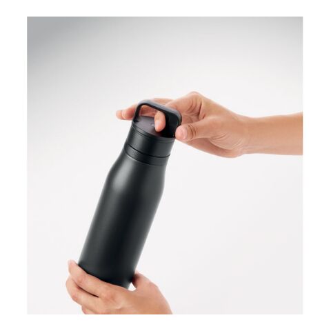 Double wall bottle 500ml black