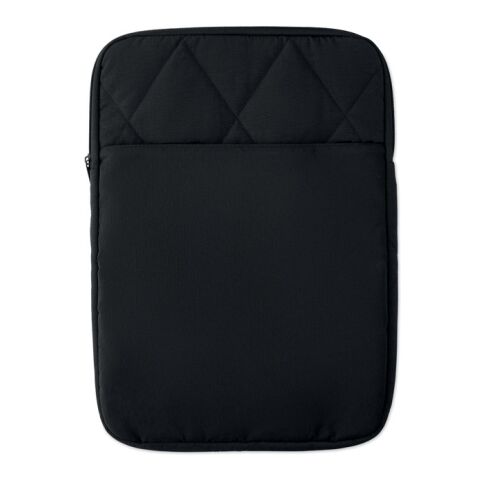 Nylon laptop pouch 15" black