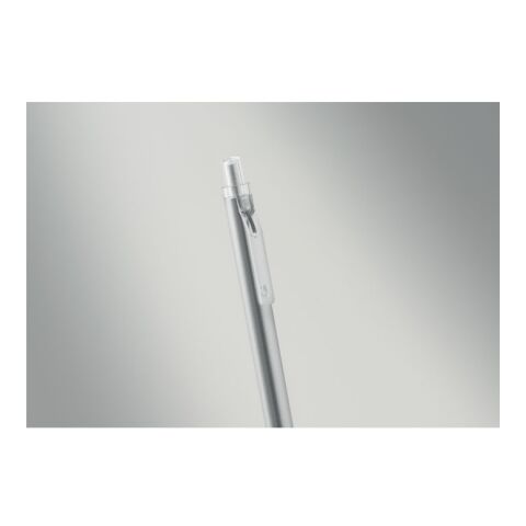 Recycled aluminium ball pen matt silver