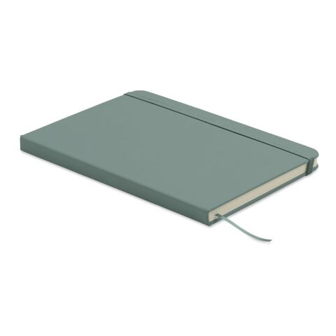 A5 recycled PU notebook set petrol