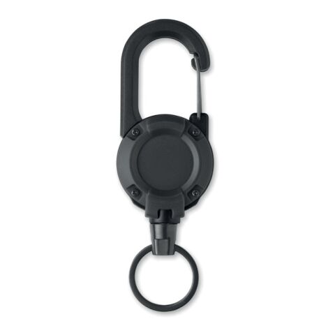 Retractable badge holder black
