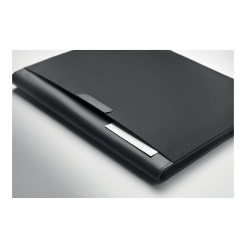 A4 portfolio with notepad black