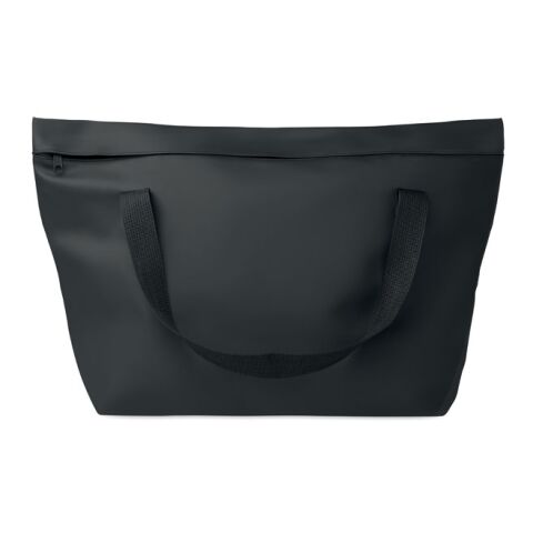 PU bicycle shopping bag 10L black