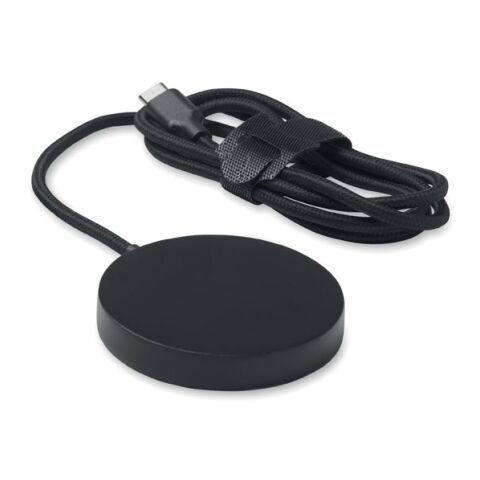 Magnetic wireless charger 25W black