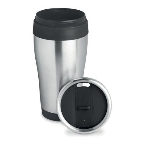 Stainless steel cup 455 ml black | No Branding | not available | not available | not available