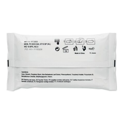Wet wipes white | No Branding | not available | not available | not available