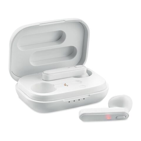 TWS earbuds with charging base white | No Branding | not available | not available | not available