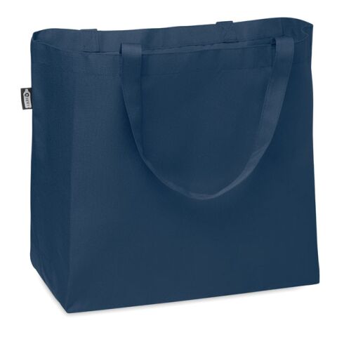 600D RPET large shopping bag blue | No Branding | not available | not available | not available