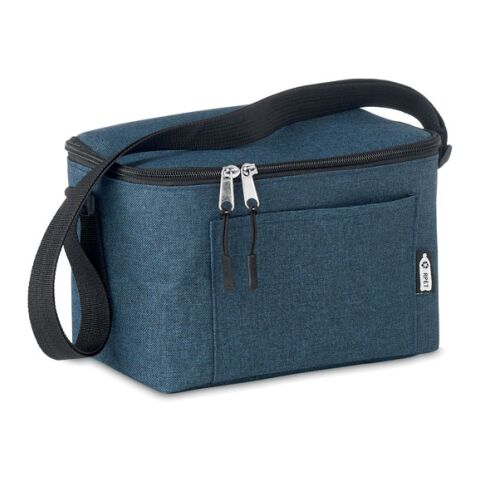 600D RPET Cooler bag for cans blue | No Branding | not available | not available | not available