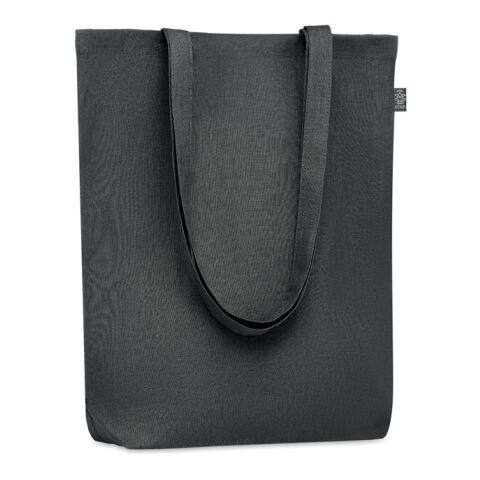 Shopping bag in hemp 200 gr/m² black | No Branding | not available | not available | not available