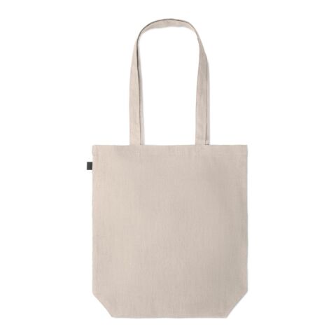 Shopping bag in hemp 200 gr/m² beige