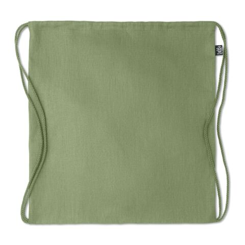 Hemp drawstring bag 200 gr/m² green | No Branding | not available | not available | not available