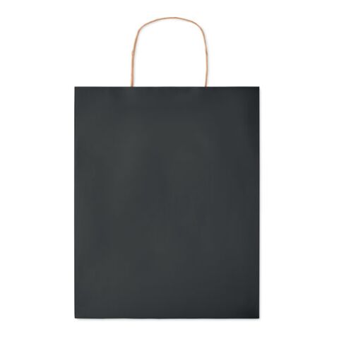 Medium Gift paper bag  90 gr/m² black | No Branding | not available | not available | not available