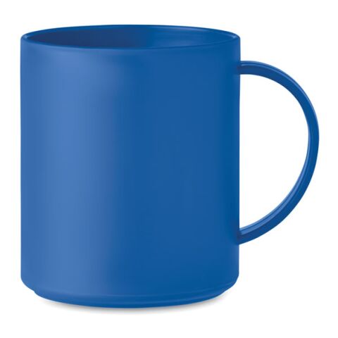 Reusable plastic mug 300 ml blue | No Branding | not available | not available