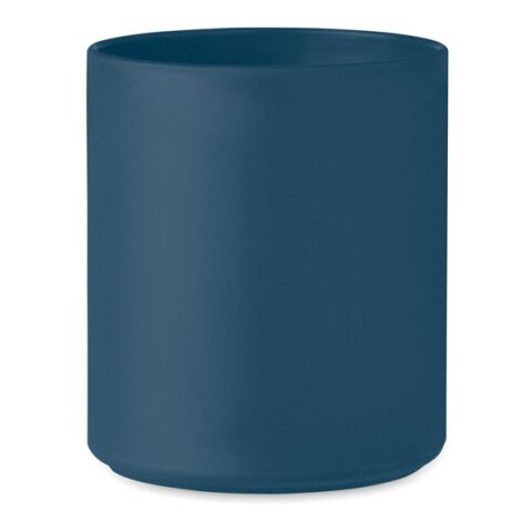 Reusable plastic mug 300 ml navy blue | No Branding | not available | not available