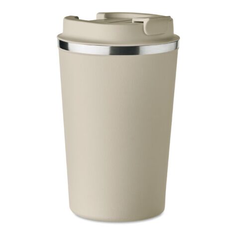 Double wall tumbler 350 ml beige | No Branding | not available | not available | not available