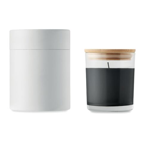 Vanilla fragranced 7 cm diameter candle black | No Branding | not available | not available