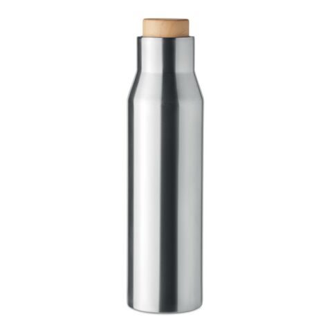 Leak proof double wall flask 500 ml matt silver | No Branding | not available | not available | not available