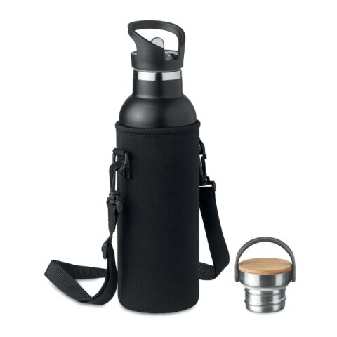 Double wall flask 700ml black | No Branding | not available | not available | not available