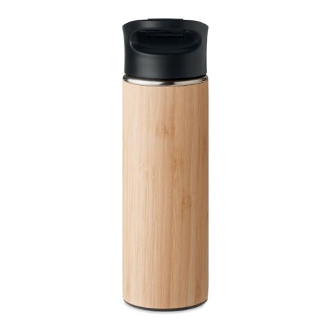 Double wall bamboo flask 450ml wood | No Branding | not available | not available | not available