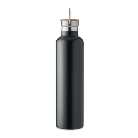 Double wall flask 1L black | No Branding | not available | not available | not available