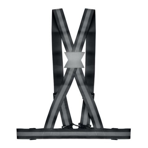 Reflective body belt black | No Branding | not available | not available | not available