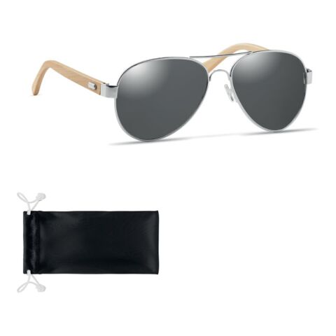 Bamboo sunglasses in pouch black | No Branding | not available | not available | not available