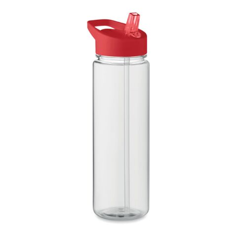 Sports RPET bottle with flip lid 650ml red | No Branding | not available | not available | not available