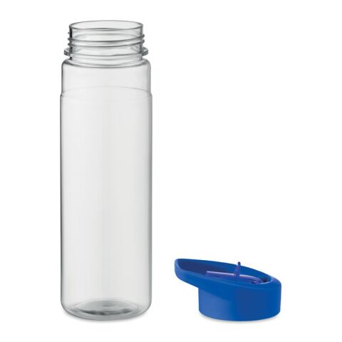 Sports RPET bottle with flip lid 650ml royal blue | No Branding | not available | not available | not available