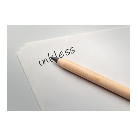 Long lasting inkless pen with eraser wood | No Branding | not available | not available