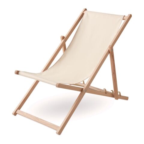 Beach chair in wood beige | No Branding | not available | not available | not available