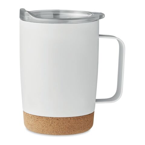 Double wall tumbler 300ml white | No Branding | not available | not available