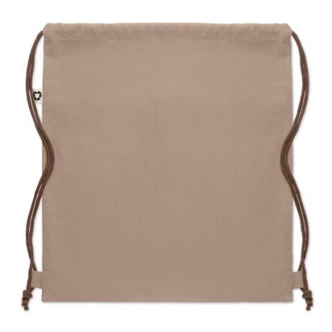 Recycled cotton drawstring bag Rope | No Branding | not available | not available | not available