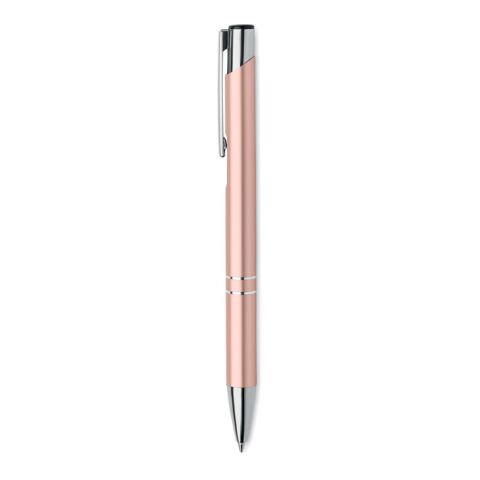 Classic recycled aluminium ball pen Beige/Red | No Branding | not available | not available