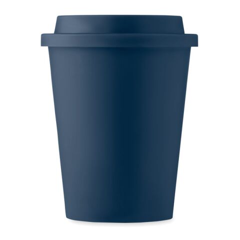 Double wall tumbler PP 300 ml navy blue | No Branding | not available | not available