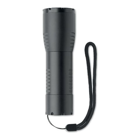 Small aluminium LED flashlight black | No Branding | not available | not available | not available
