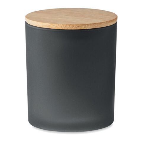 Plant based wax candle 280 gr black | No Branding | not available | not available