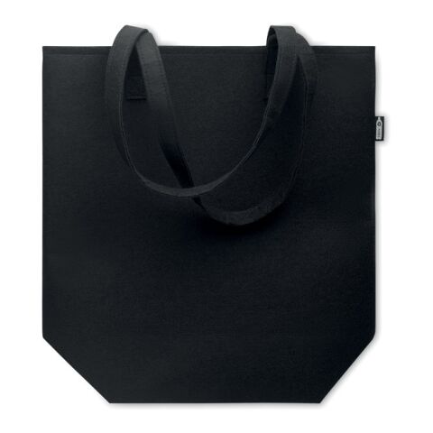 RPET felt event/shopping bag black | No Branding | not available | not available | not available