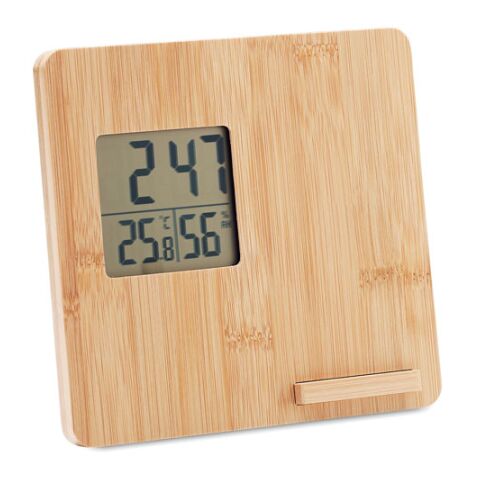 Bamboo weather station 10W wood | No Branding | not available | not available | not available