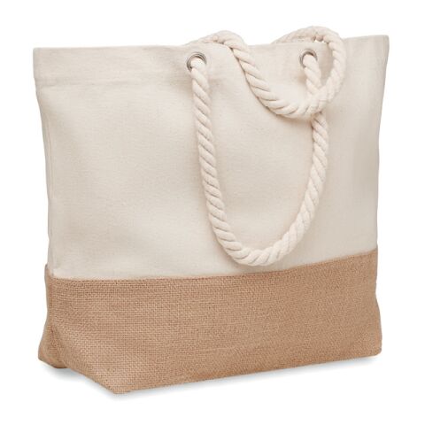 Canvas beach bag 280 gr/m² beige | No Branding | not available | not available | not available