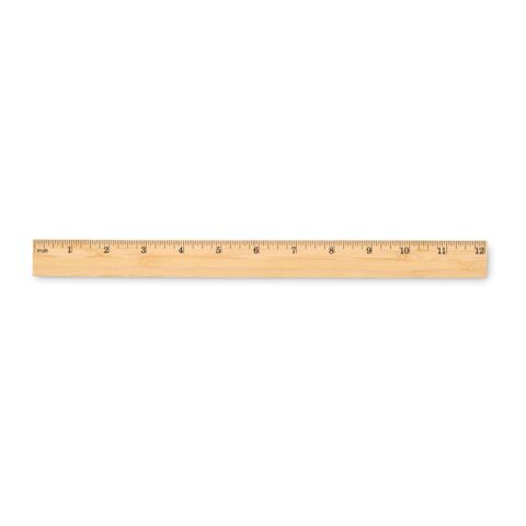 Bamboo ruler 30cm wood | No Branding | not available | not available