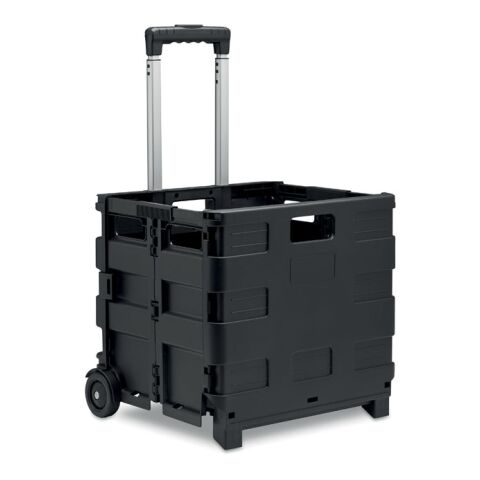 Foldable shopping trolley black | No Branding | not available | not available | not available