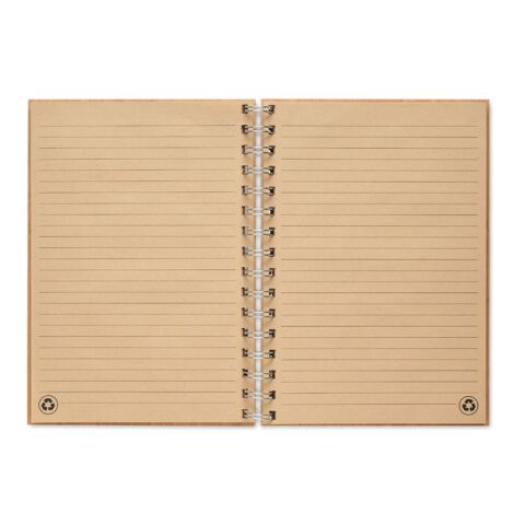 A5 ring bound Bamboo notebook wood | No Branding | not available | not available
