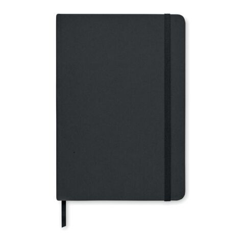 A5 notebook recycled carton black | No Branding | not available | not available