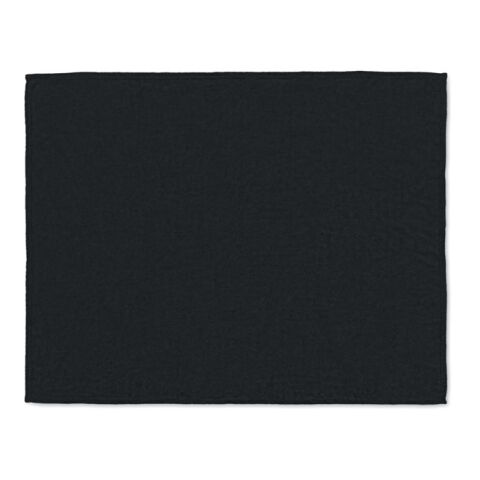 RPET fleece blanket 280 gr/m² black | No Branding | not available | not available | not available