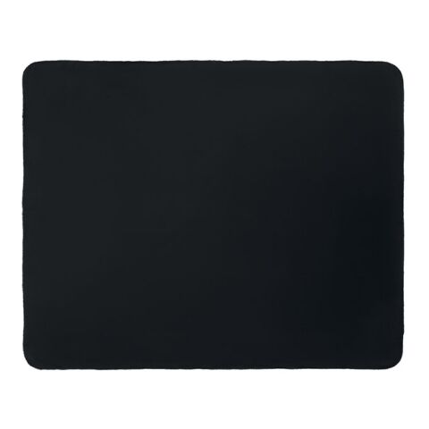 RPET fleece blanket 130gr/m² black | No Branding | not available | not available | not available