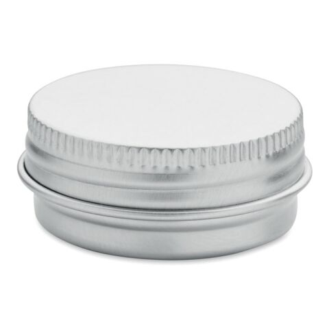 Vegan lip balm in round tin white | No Branding | not available | not available | not available