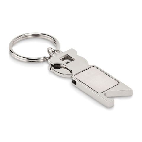 Euro Token keyring matt silver | No Branding | not available | not available